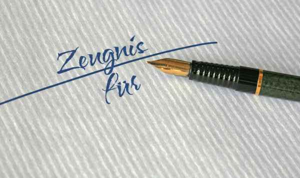 Zeugnis ohne Hand