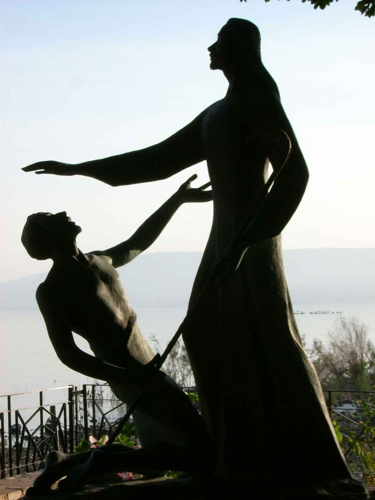 Get on your knees and fight like a man