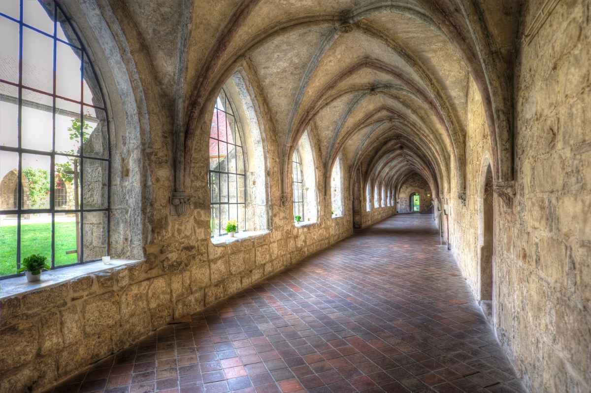 Kreuzgang im Kloster Michaelstein