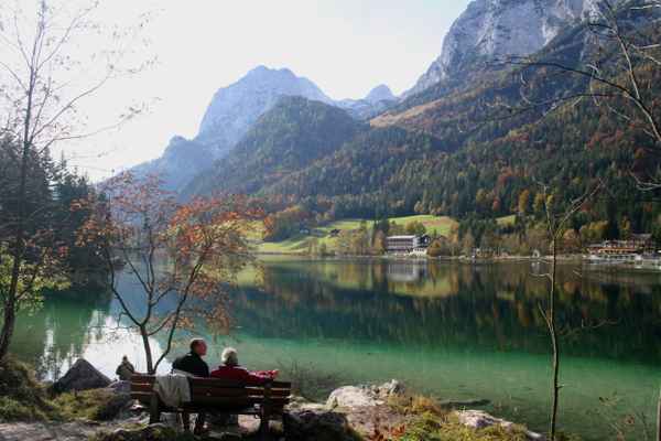Geniesse die Landschaft