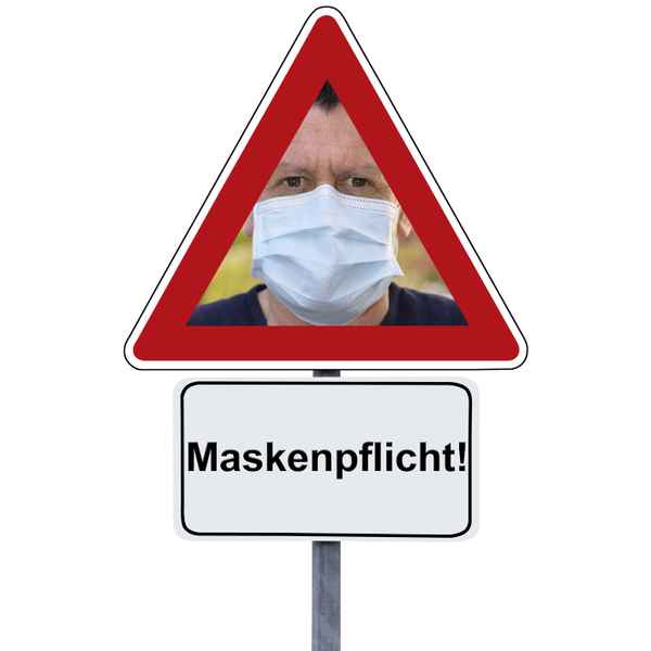 Maskenpflicht, Maske tragen
