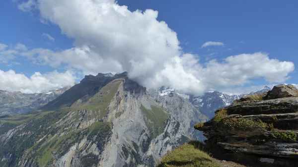 Wolkenspiel über dem Steghorn