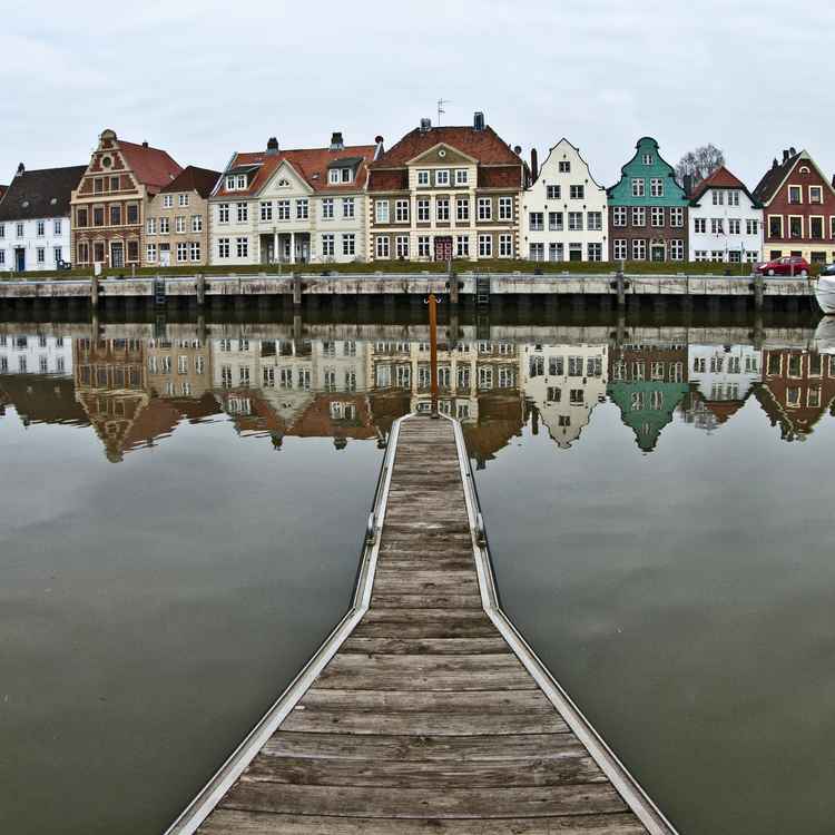Stadtansicht Glückstadt