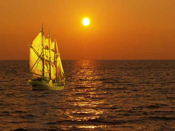 Segeln in die Freiheit