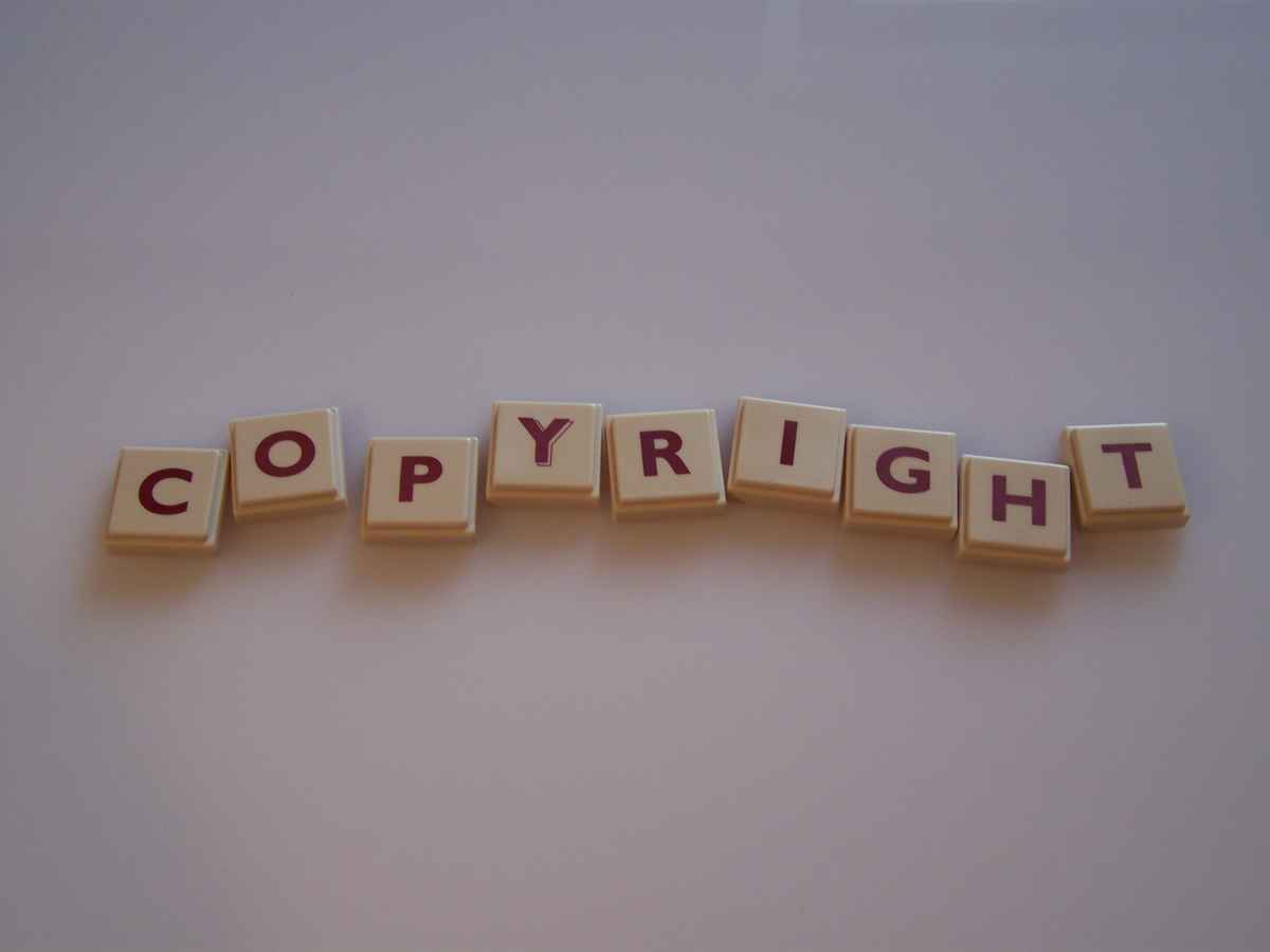 Wortbild Copyright