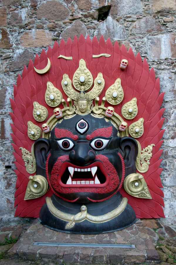 Buddha auf Schloss Sigmundskron