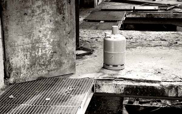 Vergessene Gasbuddel