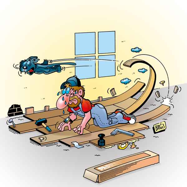 Horror Heimwerken: Parkett verlegen