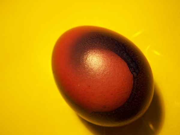 Osterei braun