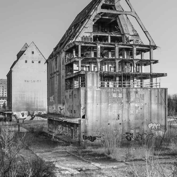 Hafen Speicher von Leipzig