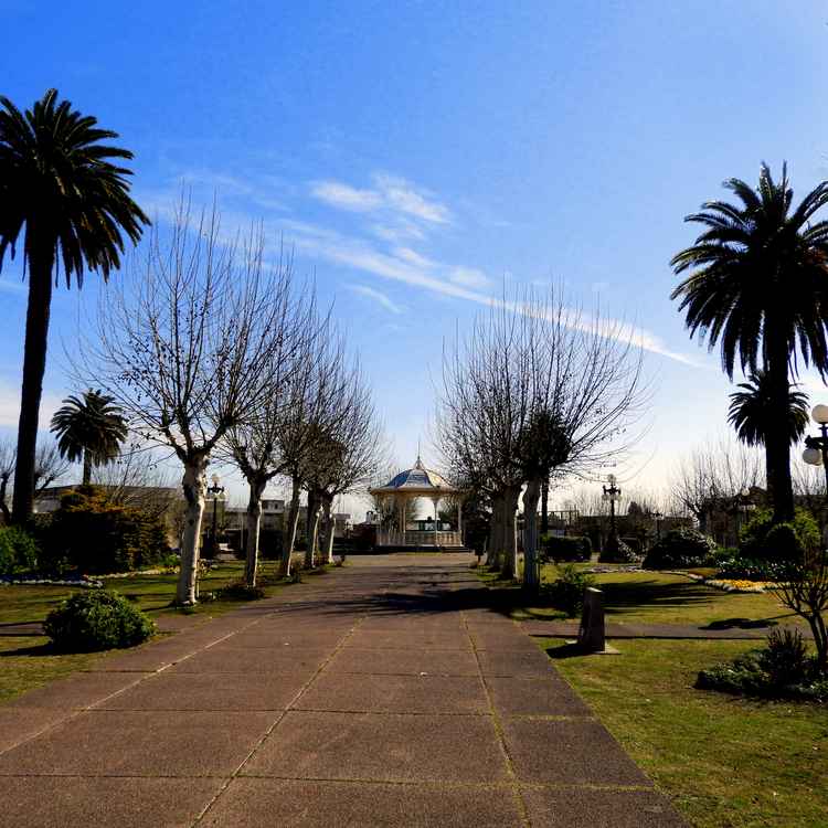 Plaza Constitución in Fray Bentos, Uruguay