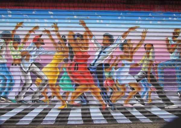 NYC-Harlem - Grafitti-Kunst