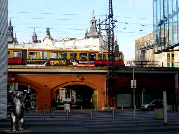 S-Bahn-Bögen in der City West