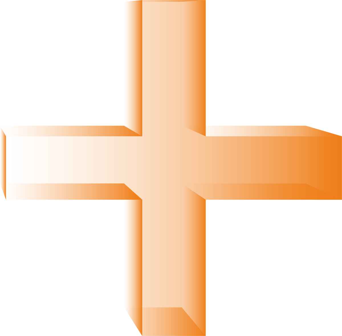 Kreuz orange