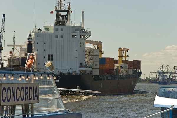 Hafenbild - die Baltico