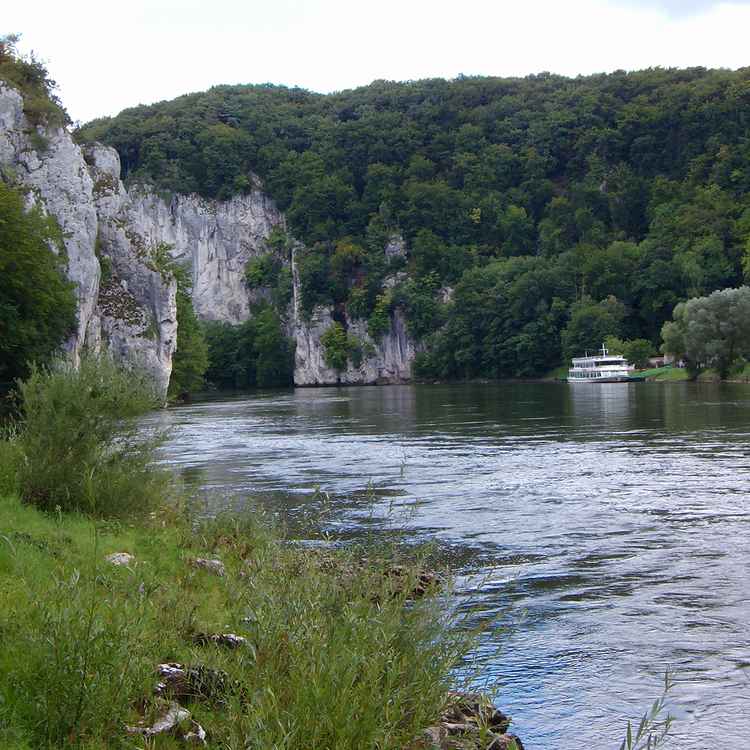 Donaudurchbruch bei Kloster Weltenburg