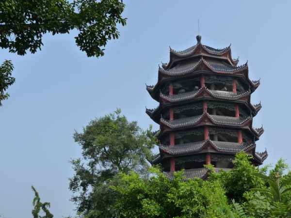 China: Geisterstadt Fengdu (Yangtse)