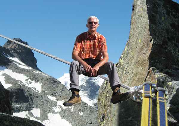 Kleine Atempause am Mittaghorn