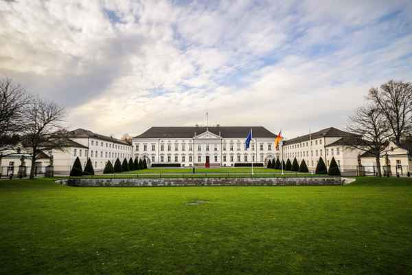 Der Hof des Schloss Bellevue