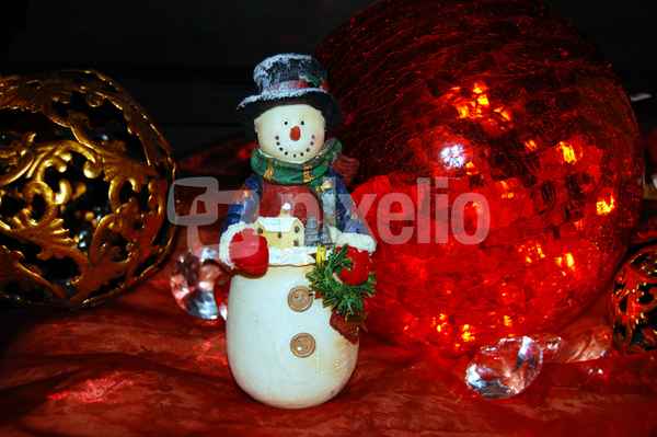 Schnee Weihnachts-Mann