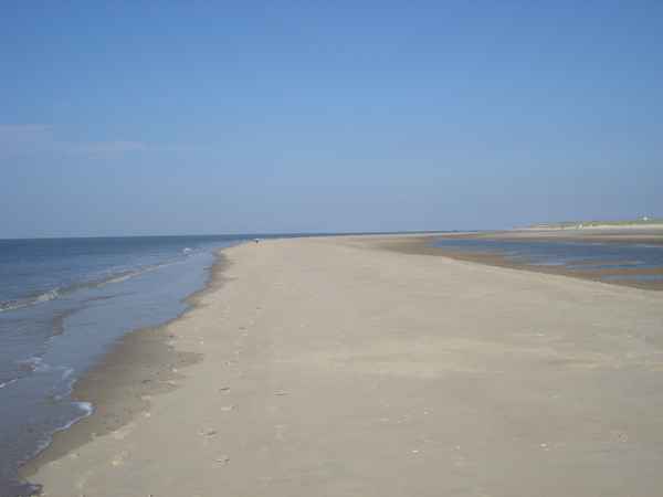 Weststrand von Langeoog - 14 km langer Sandstrand