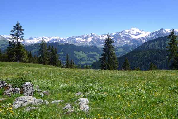 Die Ruhe in der Bergwelt