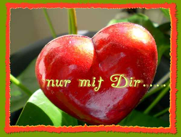 Aira's Postkarten - Nur mit Dir.............