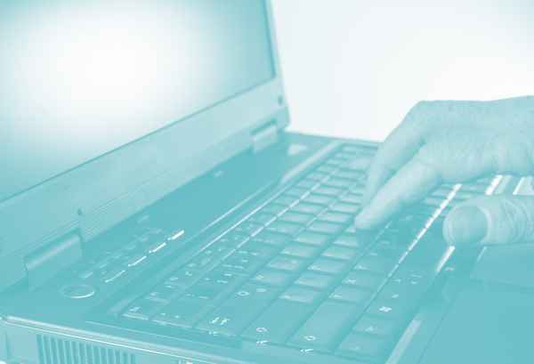 Hintergrund Computer-Laptop-Tastatur