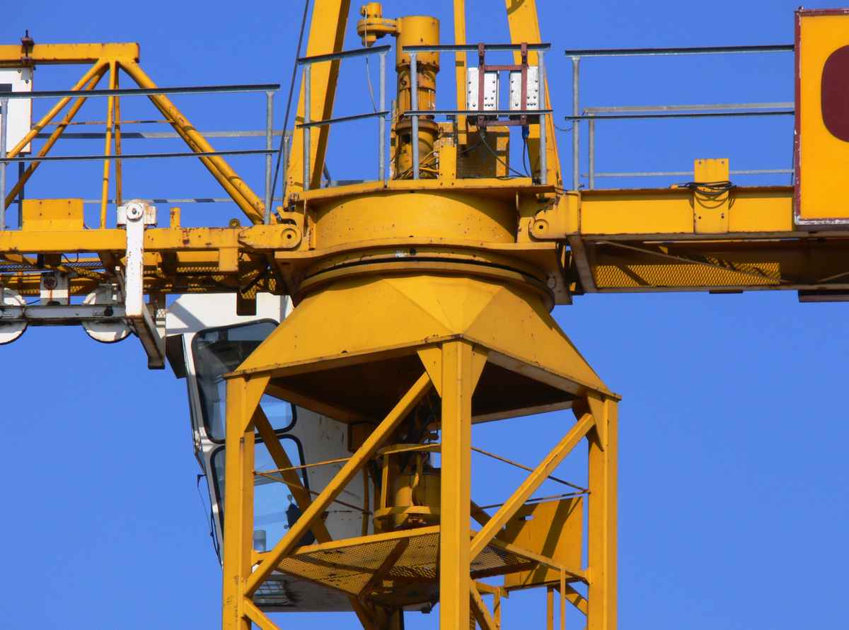 Mittelalterlicher Baukran