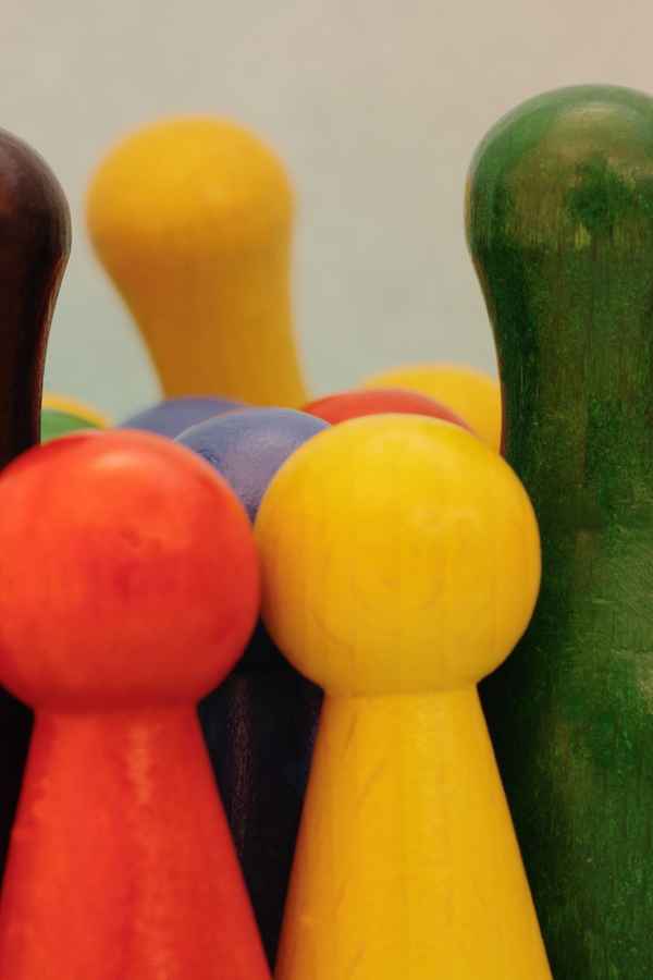 Spielfiguren ganz nah