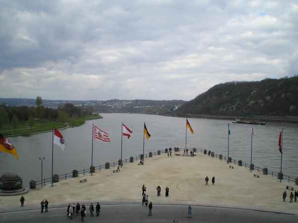 Blick vom deutschen Eck