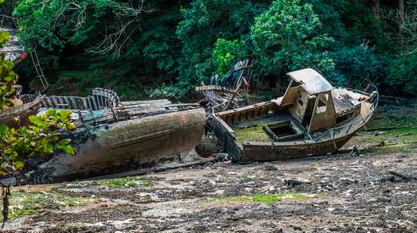 Schiffsfriedhof am Atlantik