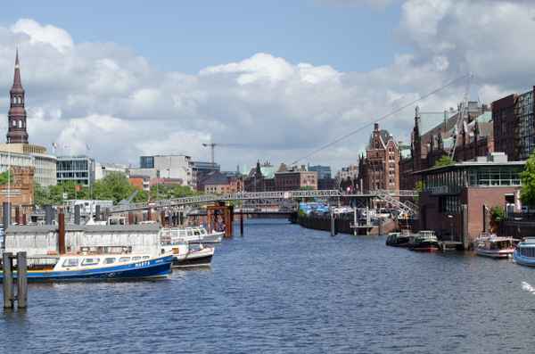 Hamburg am Hafen