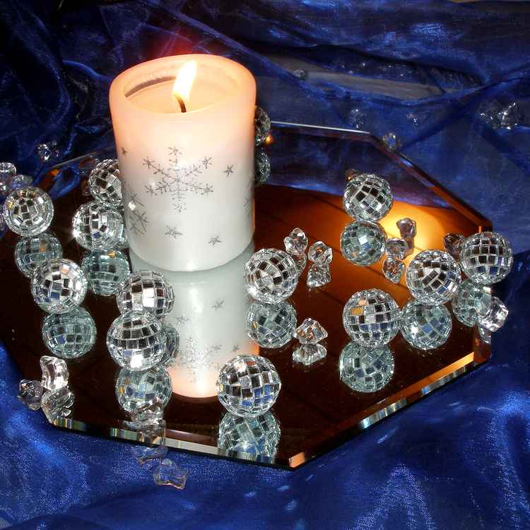 Weihnachtliche Tischdeko