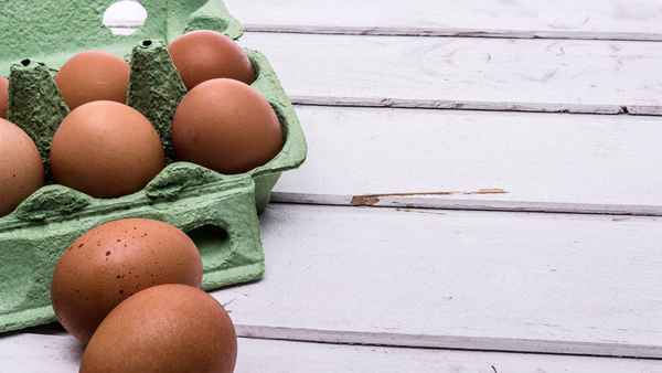 Eier in der Schachtel