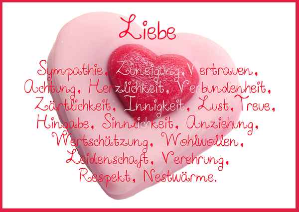 Liebe . . .