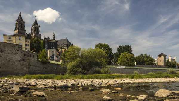 Wassermangel in Magdeburg