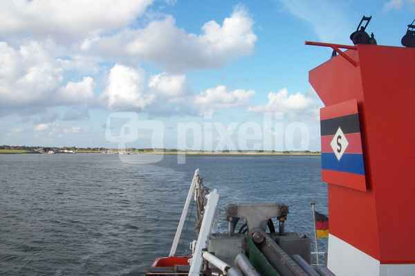 Die Spiekeroog 2 auf Kurs Spiekeroog - Neuharlingersiel