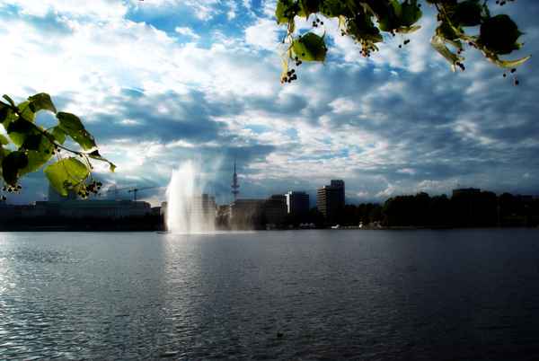 Wasserfontaine Binnenalster