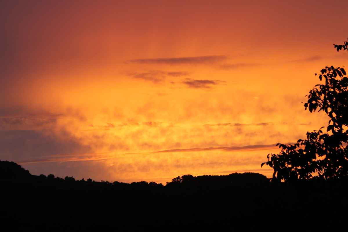 Abends im Saarland