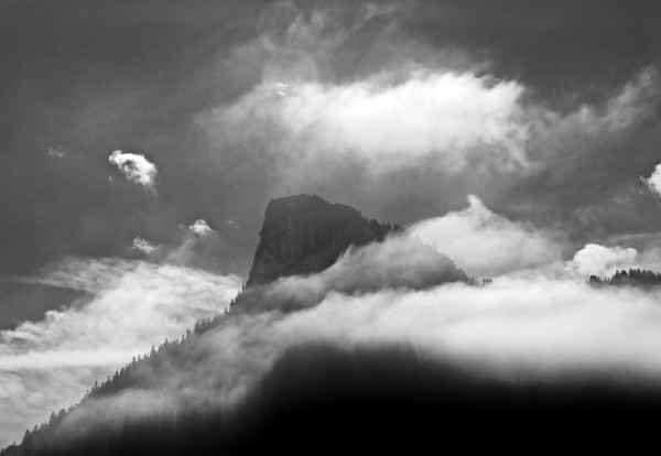 Nebel erobert das Ammertal