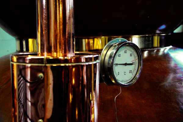 ... in der Whisky-Destille