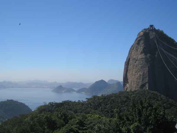 Zuckerhut mit Blick auf die Guanabara Bucht
