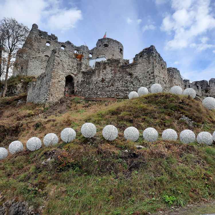 Ruine Ehrenberg bei Reutte /  Tirol