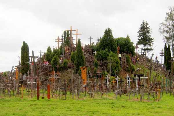 Berg der Kreuze in Litauen