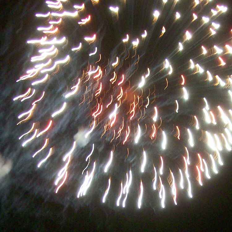 Silvester Nachthimmel