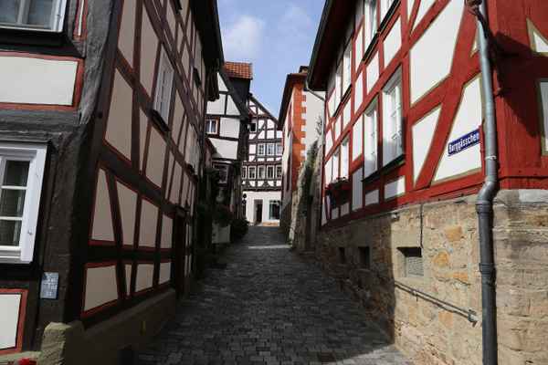 Altstadtgasse in Alsfeld 1