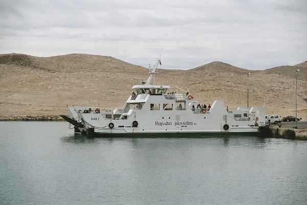 Fähre zur Insel Rab - die RAB I