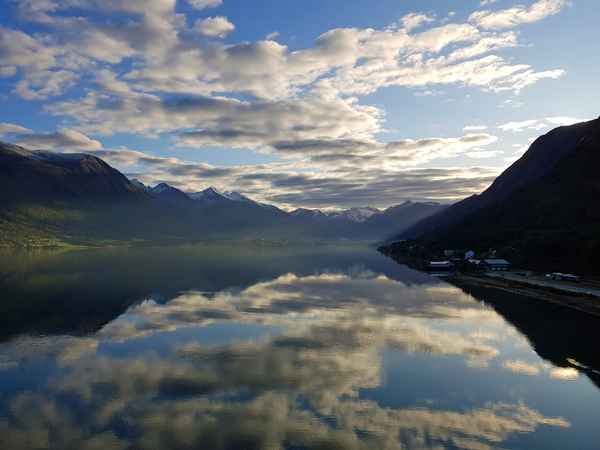 Andalsnes am Morgen