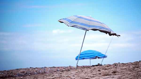 Am Strand von Swakopmund